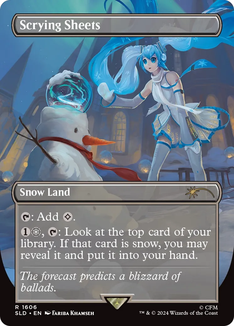Scrying Sheets — Secret Lair Drop — Magic: The Gathering