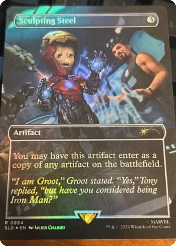 Sculpting Steel — Secret Lair Drop — Magic: The Gathering