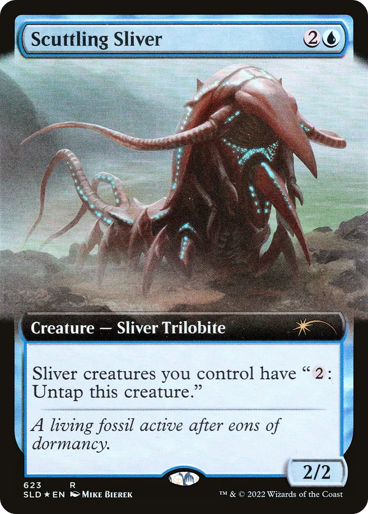 Scuttling Sliver — Secret Lair Drop — Magic: The Gathering
