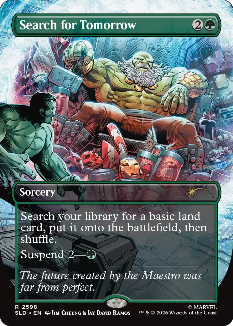 Search for Tomorrow — Secret Lair Drop — Magic: The Gathering