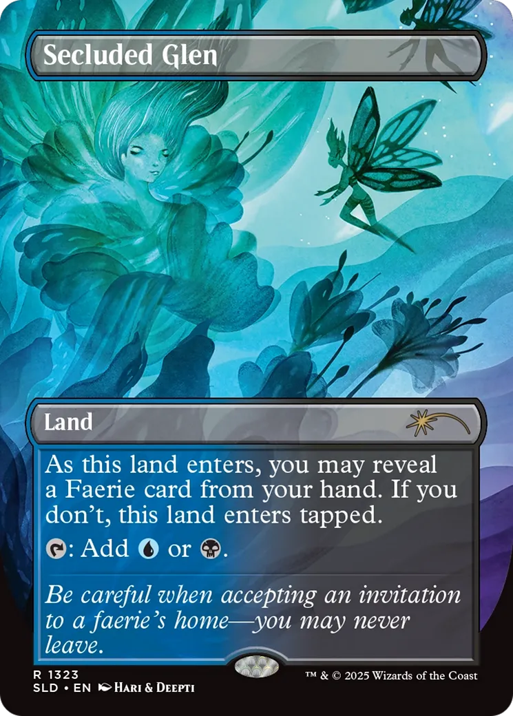 Secluded Glen — Secret Lair Drop — Magic: The Gathering