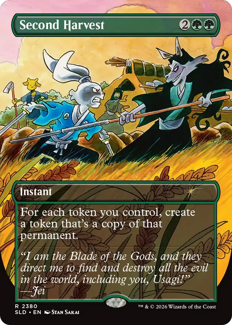 Second Harvest — Secret Lair Drop — Magic: The Gathering