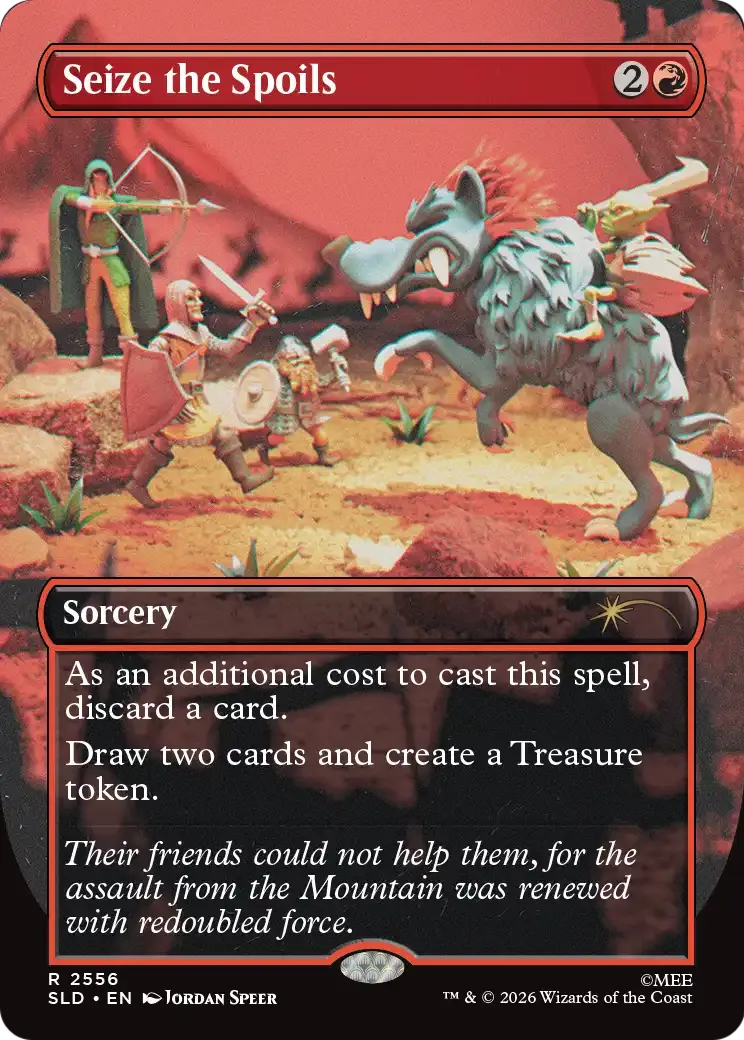 Seize the Spoils — Secret Lair Drop — Magic: The Gathering
