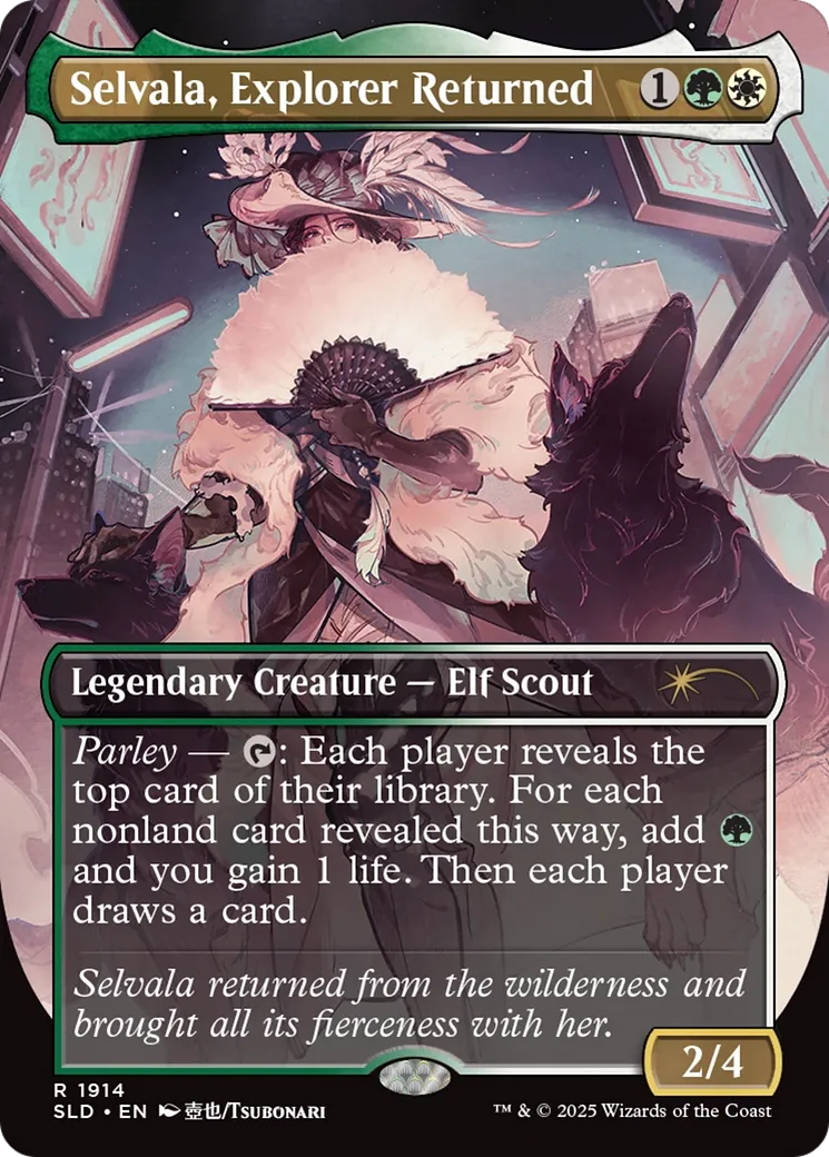 Selvala, exploratrice sur le retour from Secret Lair Drop - Magic: The Gathering