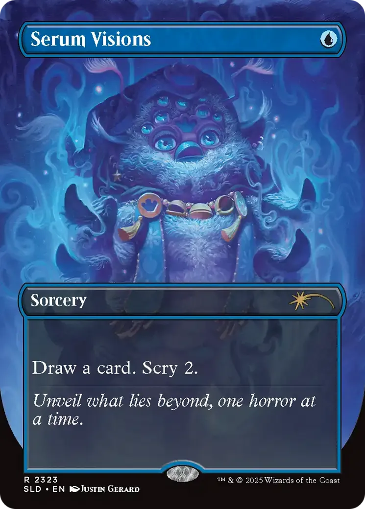 Serum Visions — Secret Lair Drop — Magic: The Gathering