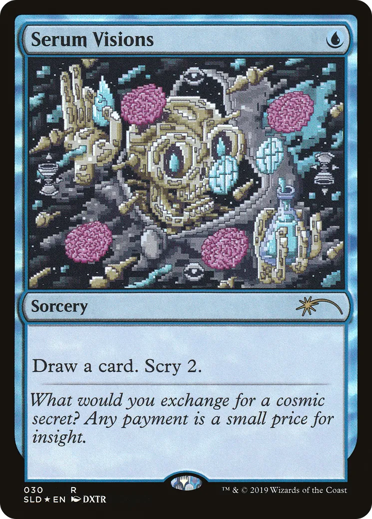 Serum Visions — Secret Lair Drop — Magic: The Gathering