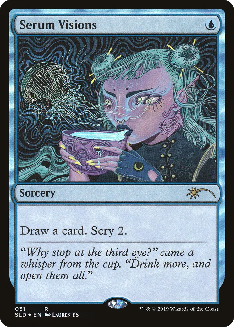 Serum Visions — Secret Lair Drop — Magic: The Gathering