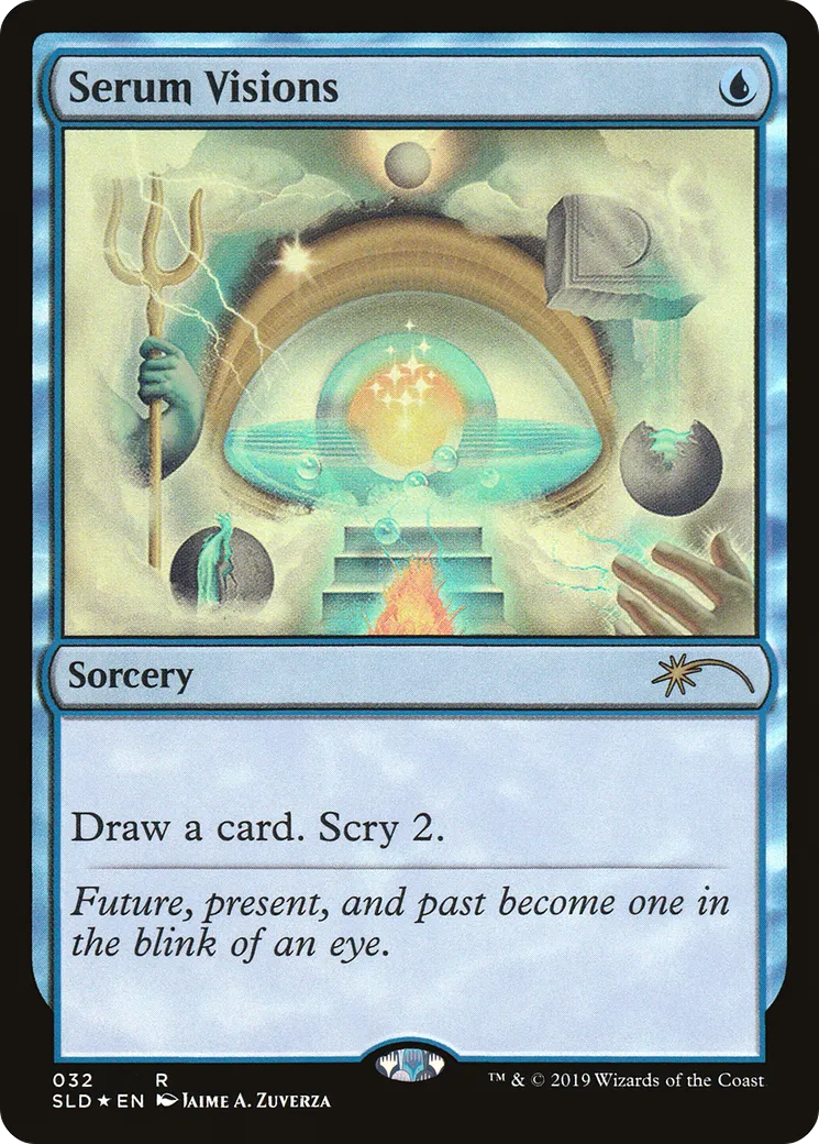Serum Visions — Secret Lair Drop — Magic: The Gathering