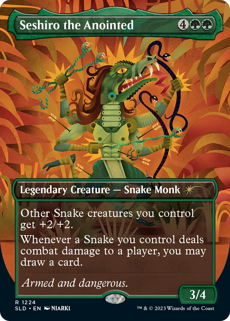 Seshiro the Anointed — Secret Lair Drop — Magic: The Gathering