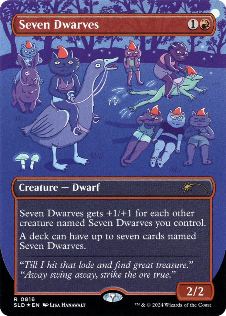 Seven Dwarves — Secret Lair Drop — Magic: The Gathering