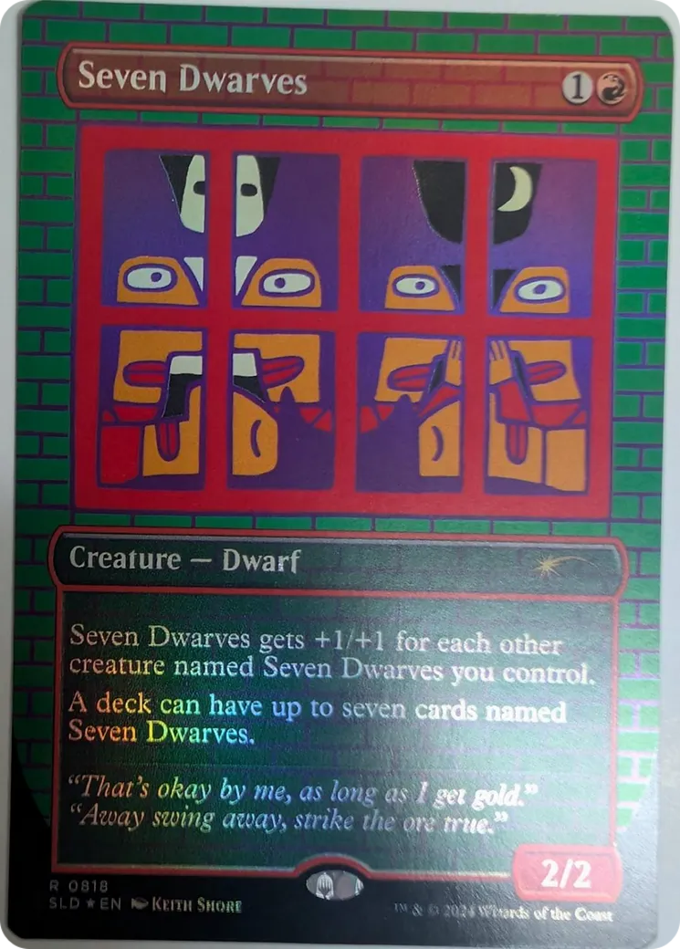 Seven Dwarves — Secret Lair Drop — Magic: The Gathering