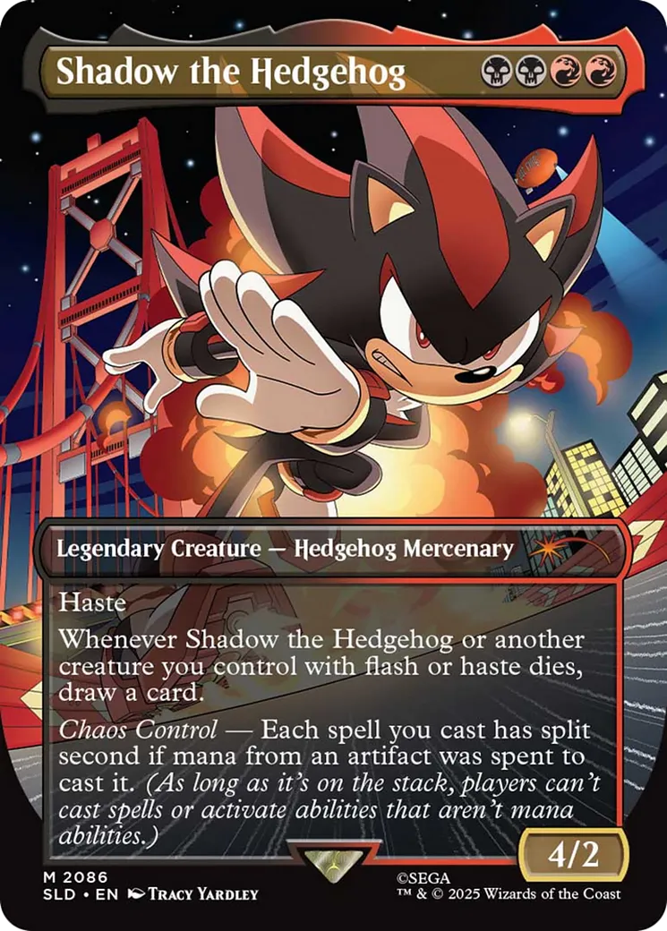 Shadow the Hedgehog — Secret Lair Drop — Magic: The Gathering