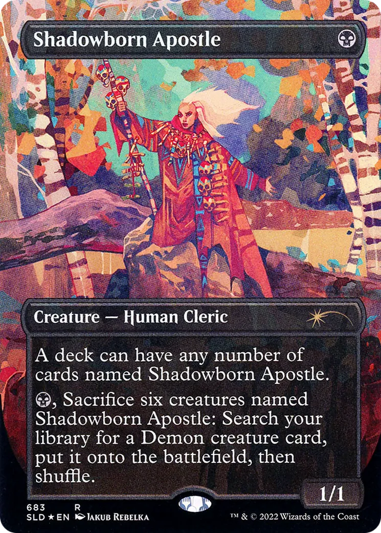 Shadowborn Apostle — Secret Lair Drop — Magic: The Gathering