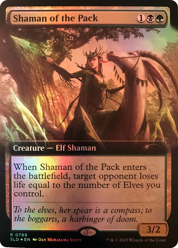 Shaman of the Pack — Secret Lair Drop — Magic: The Gathering