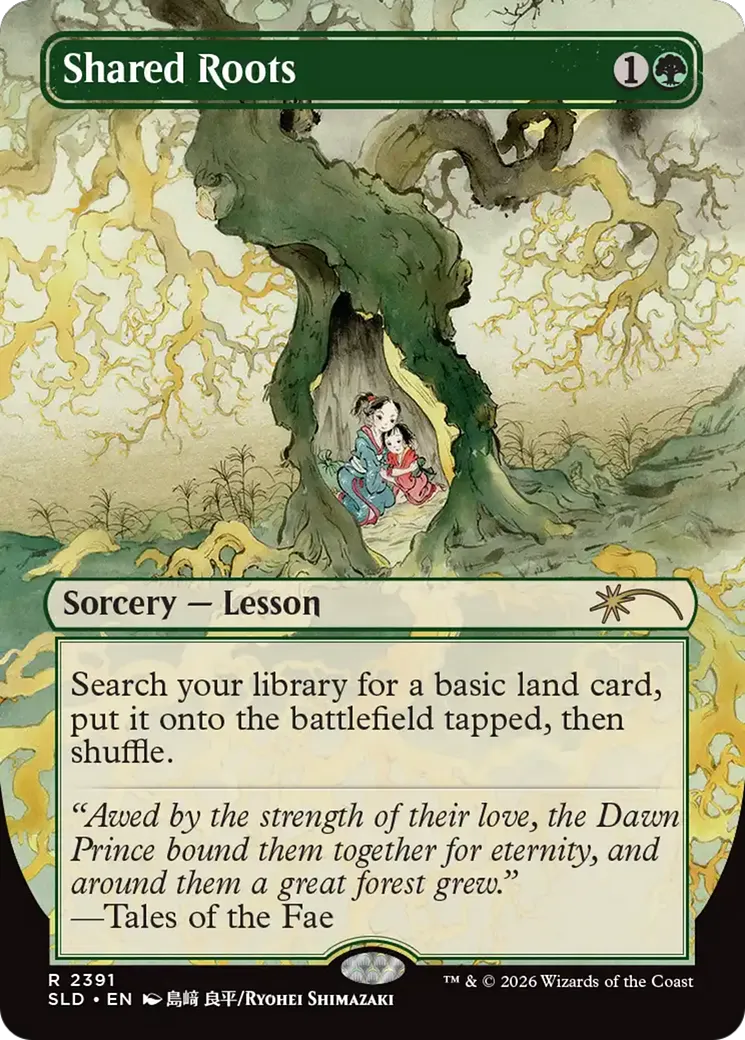 Shared Roots — Secret Lair Drop — Magic: The Gathering