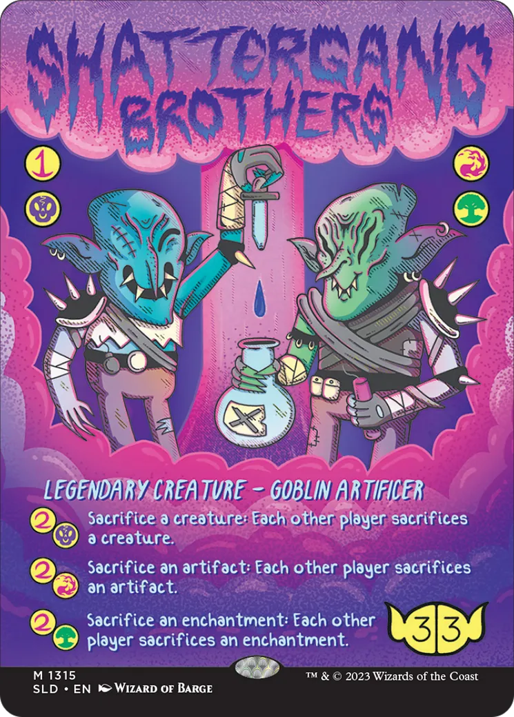 Shattergang Brothers — Secret Lair Drop — Magic: The Gathering
