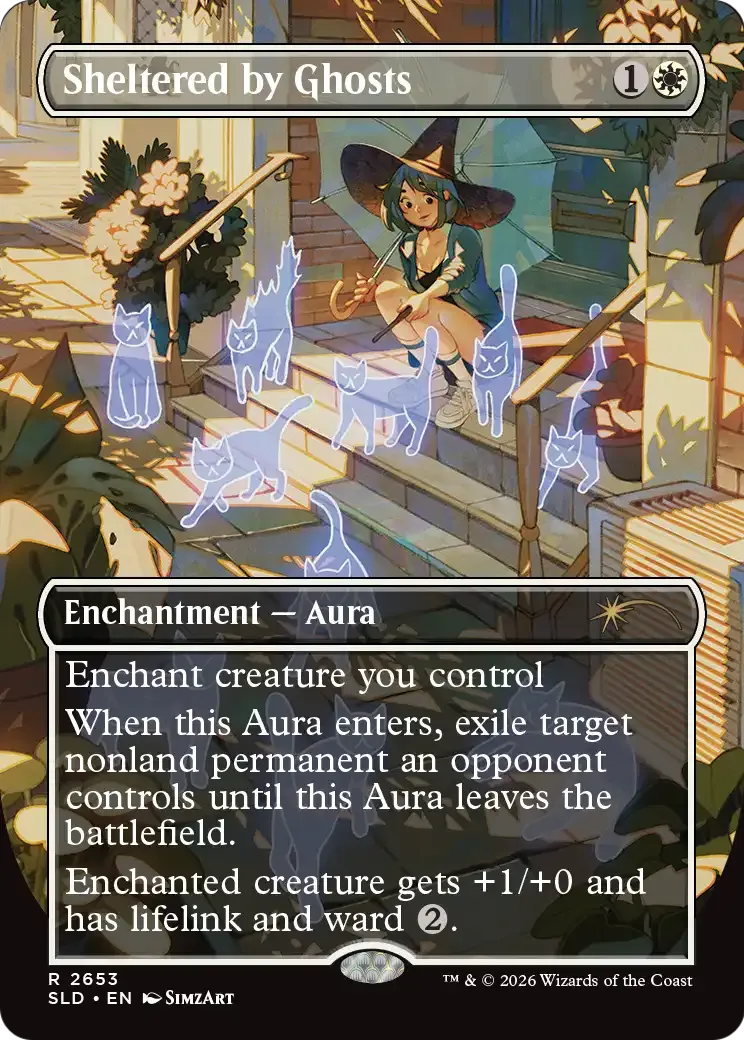 Sheltered by Ghosts — Secret Lair Drop — Magic: The Gathering