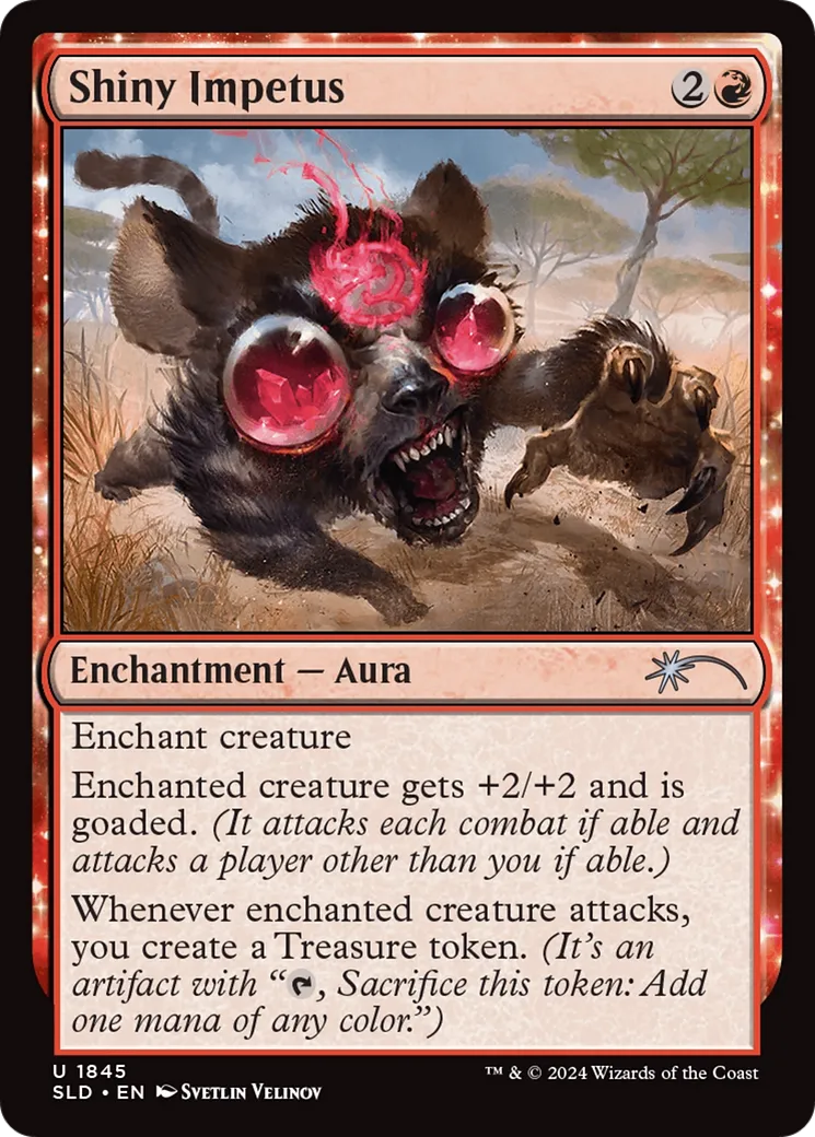 Shiny Impetus — Secret Lair Drop — Magic: The Gathering