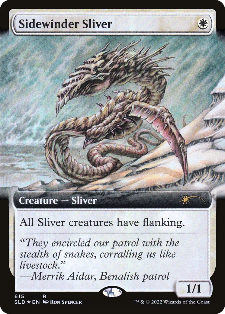 Sidewinder Sliver — Secret Lair Drop — Magic: The Gathering