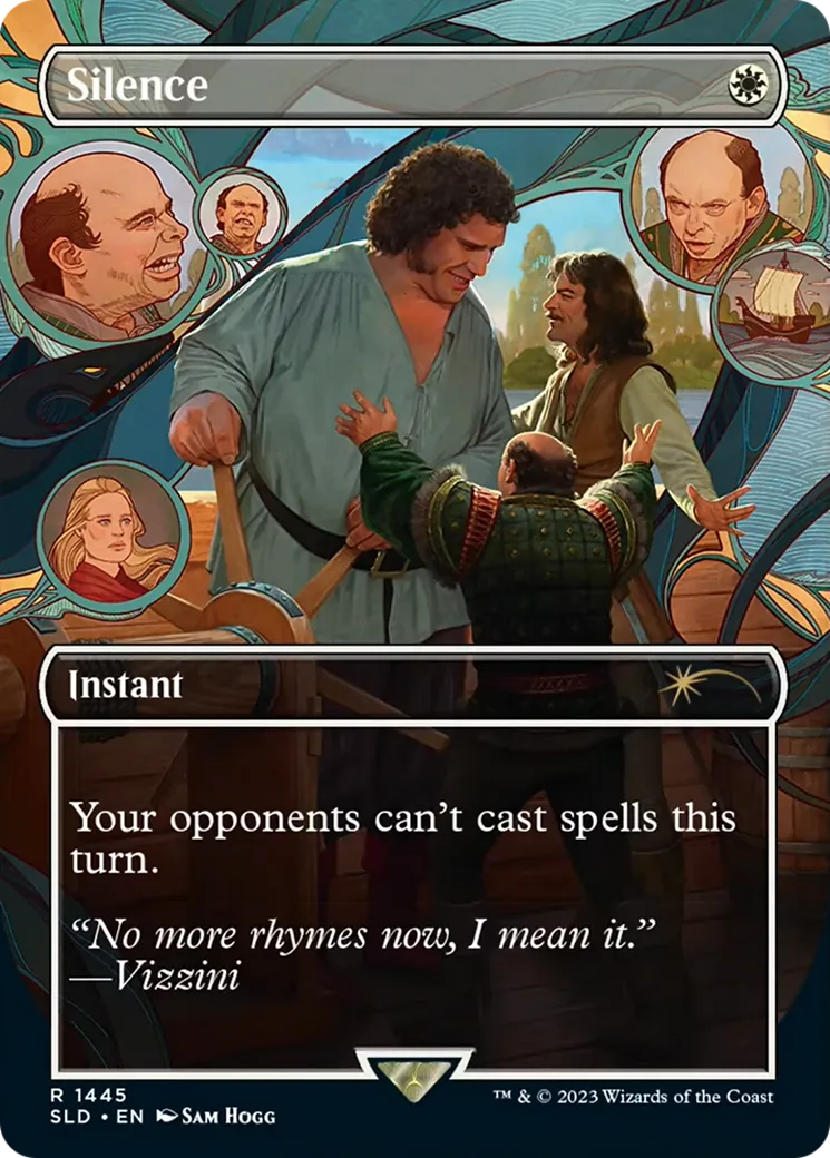 Silence — Secret Lair Drop — Magic: The Gathering