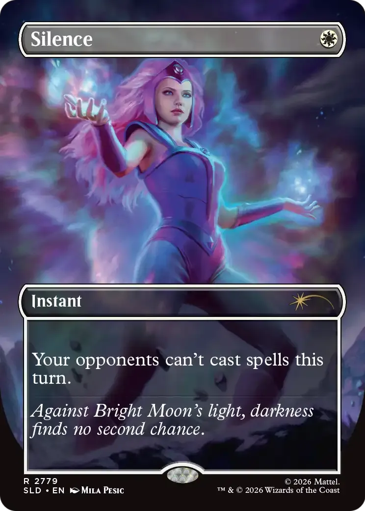 Silence — Secret Lair Drop — Magic: The Gathering