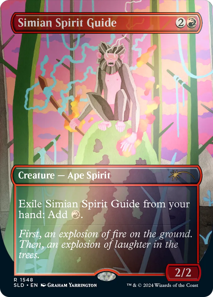 Guide spirituel simiesque — Secret Lair Drop — Magic: The Gathering