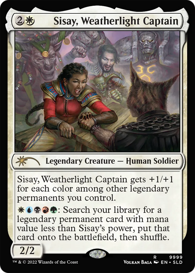 Sisay, Weatherlight Captain — Secret Lair Drop — Magic: The Gathering