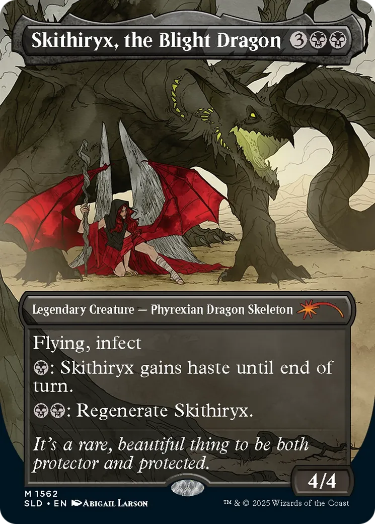 Skithiryx, the Blight Dragon — Secret Lair Drop — Magic: The Gathering