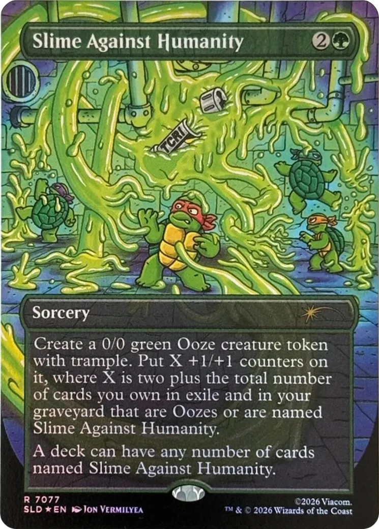 Boue contre l'humanité — Secret Lair Drop — Magic: The Gathering