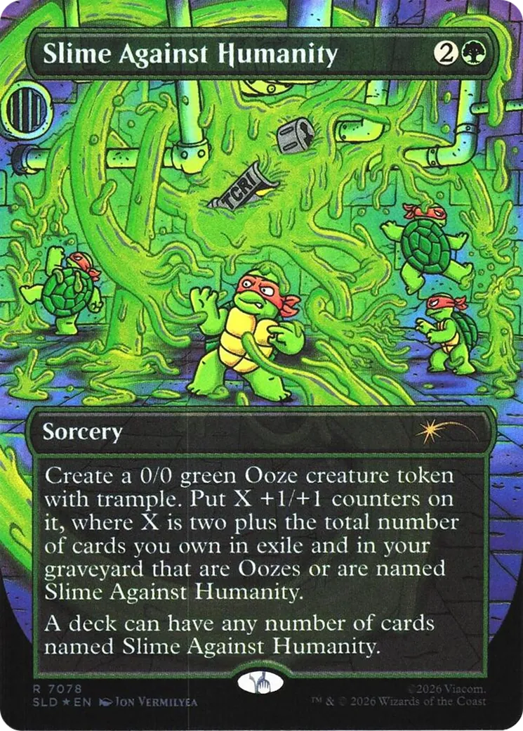Boue contre l'humanité — Secret Lair Drop — Magic: The Gathering