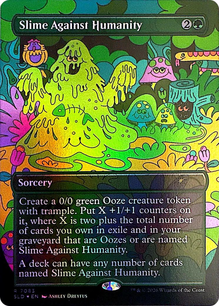 Boue contre l'humanité — Secret Lair Drop — Magic: The Gathering