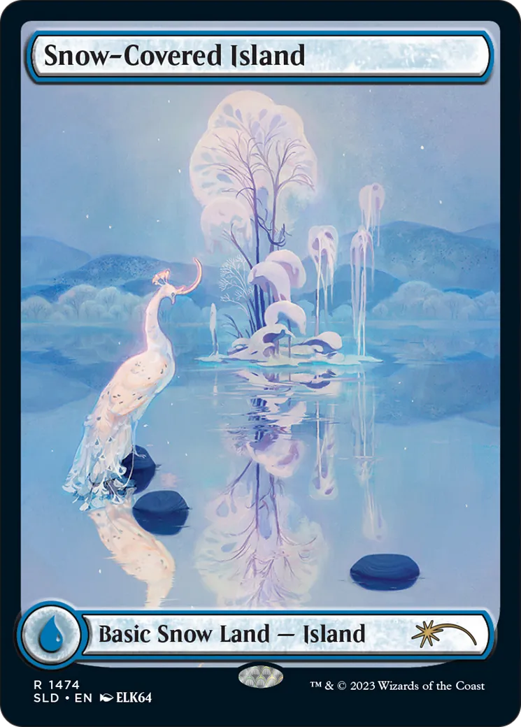 Île enneigée — Secret Lair Drop — Magic: The Gathering