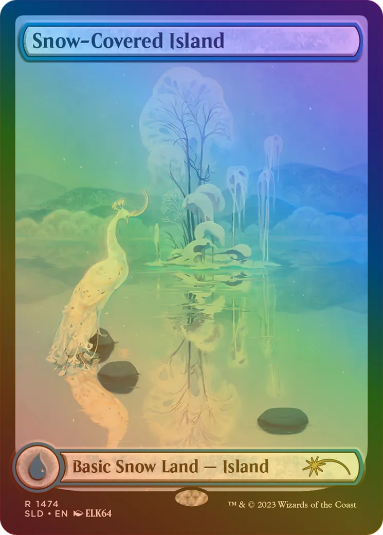 Île enneigée — Secret Lair Drop — Magic: The Gathering