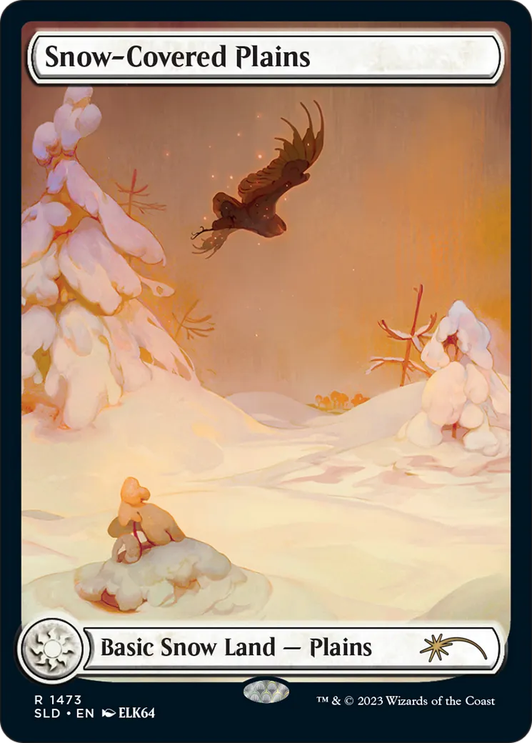 Plaine enneigée — Secret Lair Drop — Magic: The Gathering