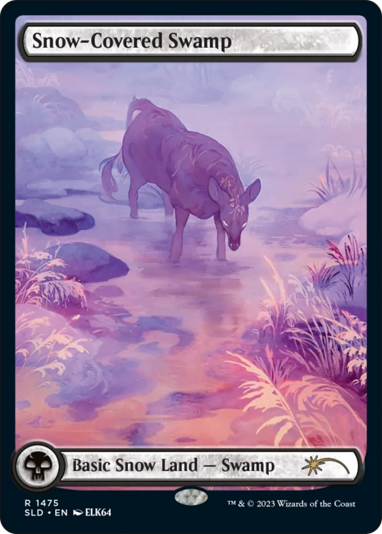 Marais enneigé — Secret Lair Drop — Magic: The Gathering