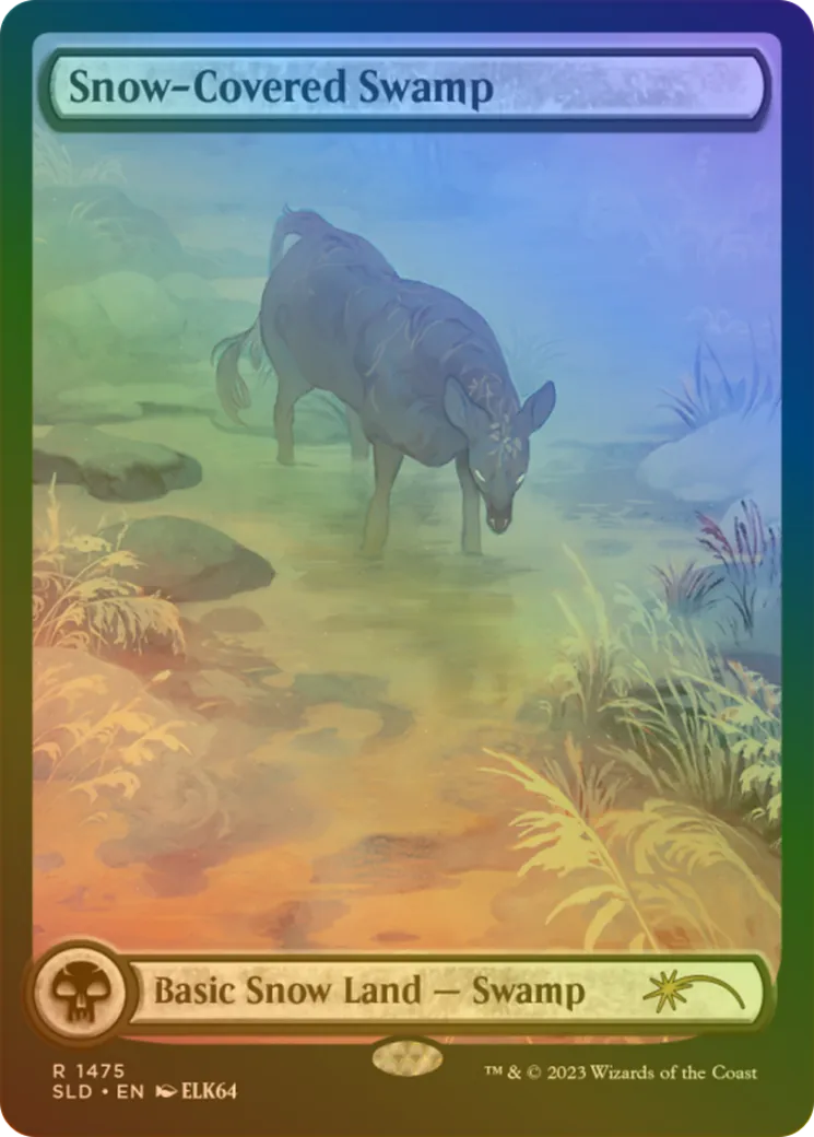 Marais enneigé — Secret Lair Drop — Magic: The Gathering