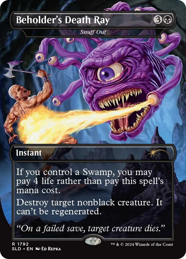 Snuff Out — Secret Lair Drop — Magic: The Gathering