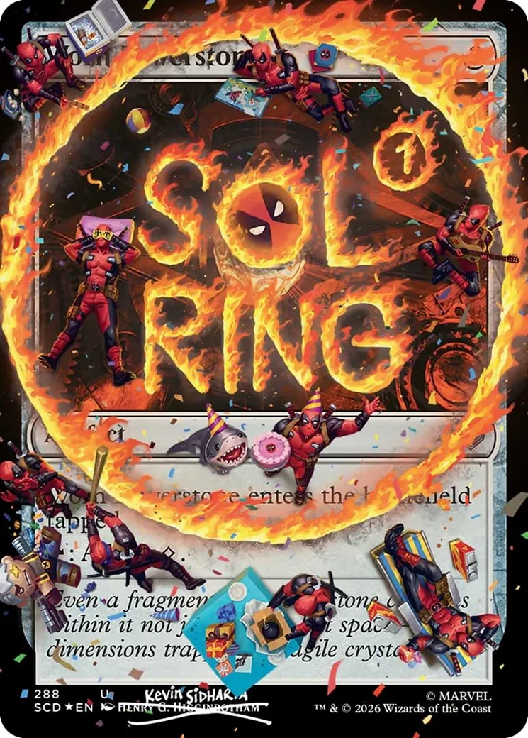 Anneau solaire from Secret Lair Drop - Magic: The Gathering