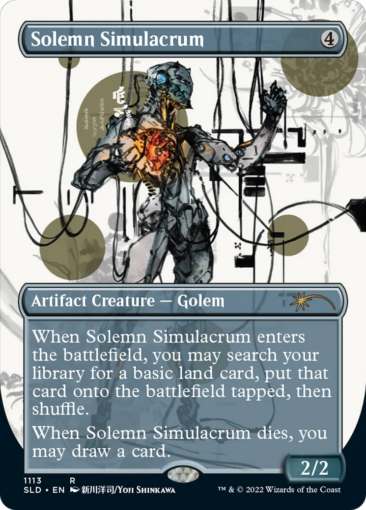 Solemn Simulacrum — Secret Lair Drop — Magic: The Gathering