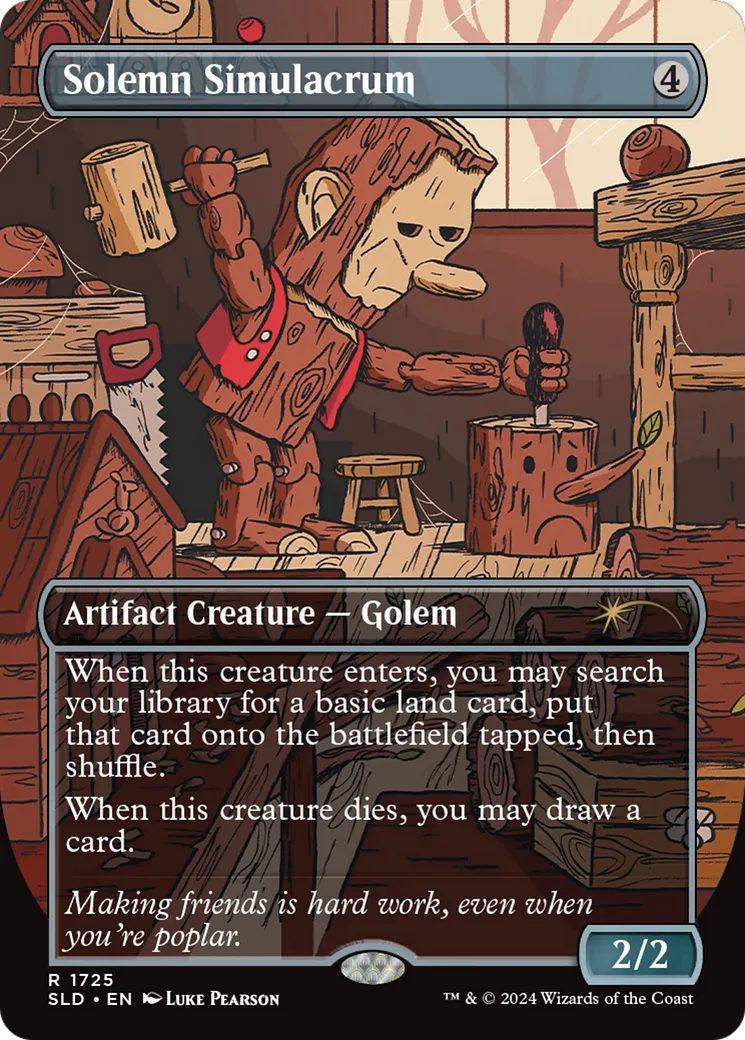 Solemn Simulacrum — Secret Lair Drop — Magic: The Gathering