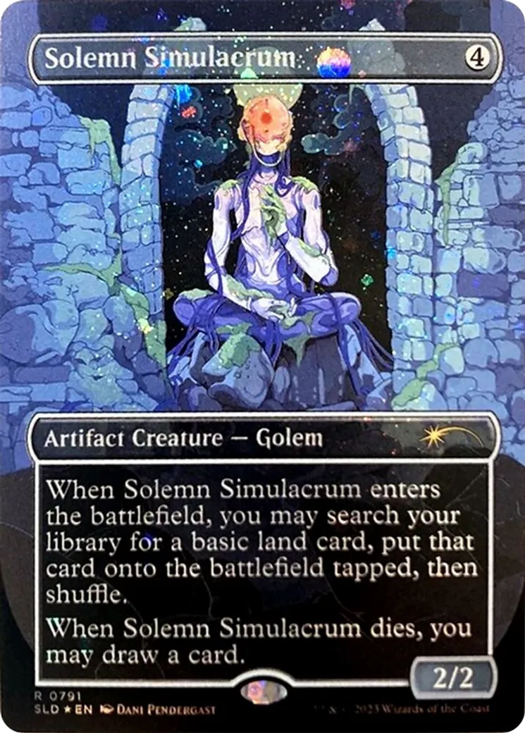 Solemn Simulacrum — Secret Lair Drop — Magic: The Gathering