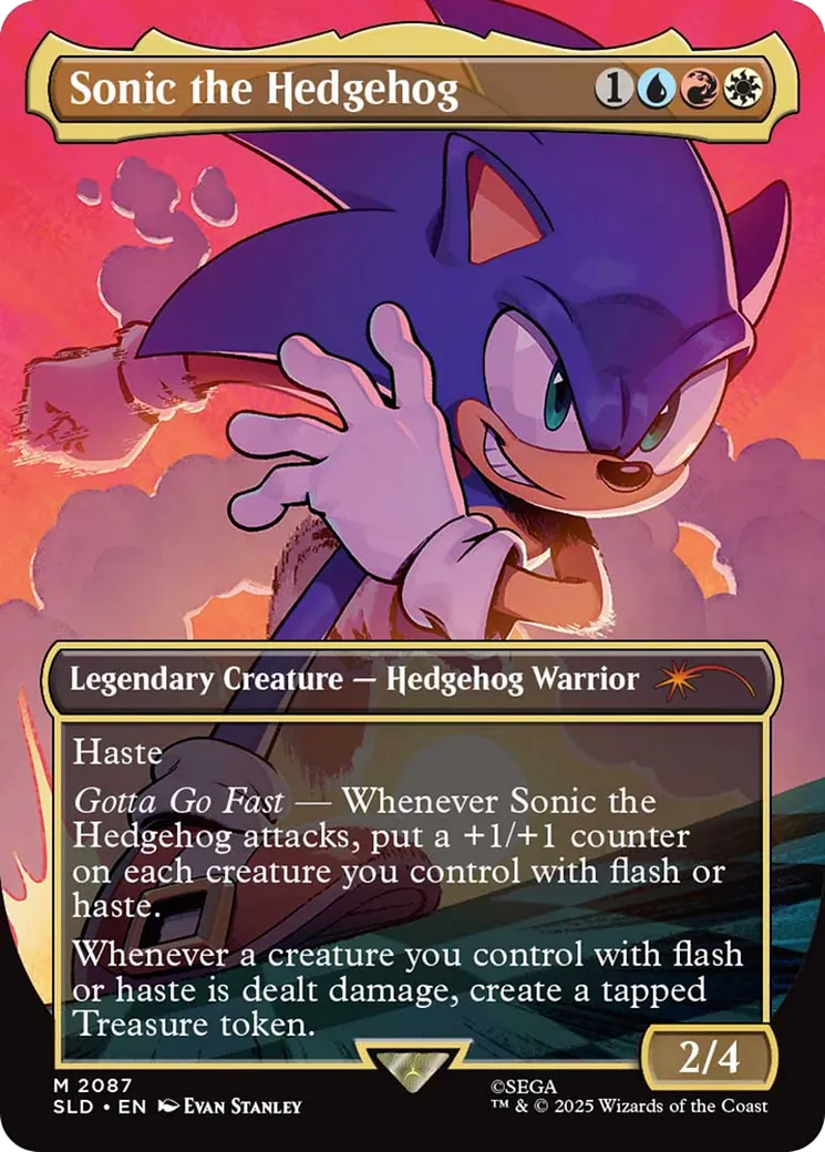 Sonic the Hedgehog — Secret Lair Drop — Magic: The Gathering