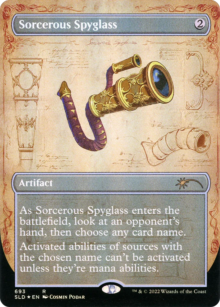 Sorcerous Spyglass — Secret Lair Drop — Magic: The Gathering