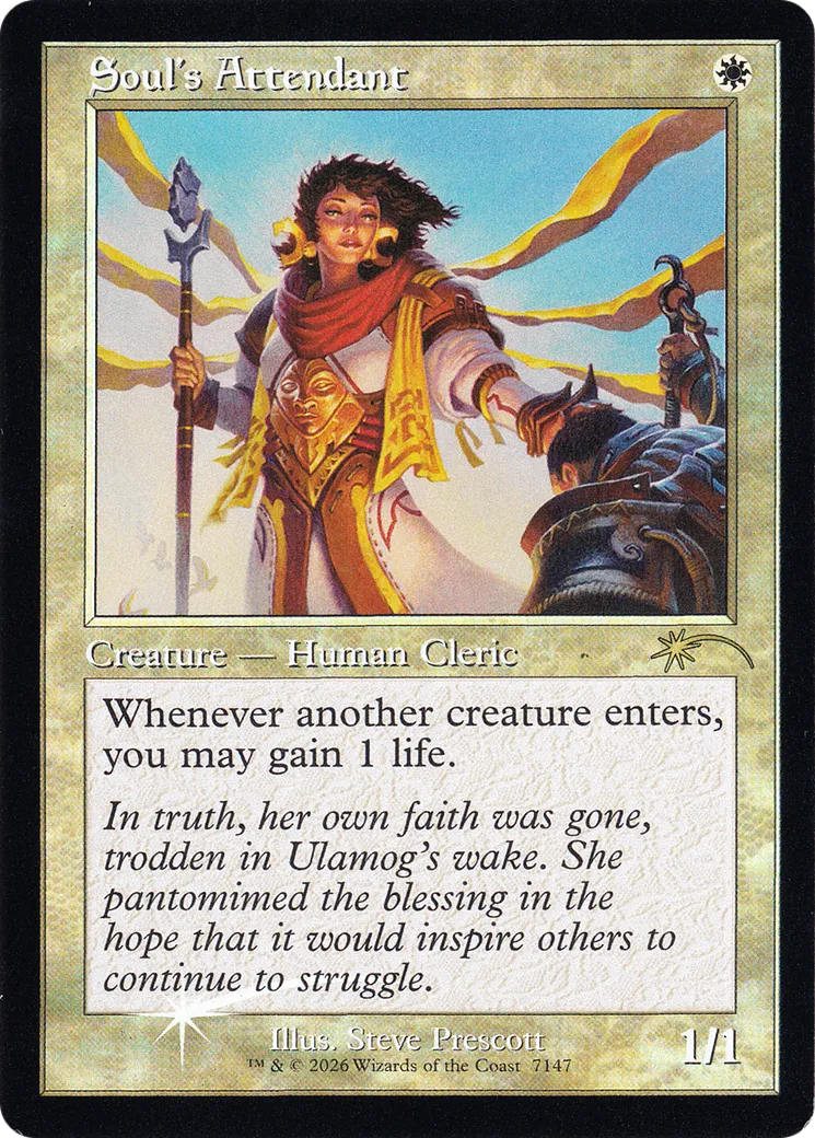 Soul's Attendant — Secret Lair Drop — Magic: The Gathering