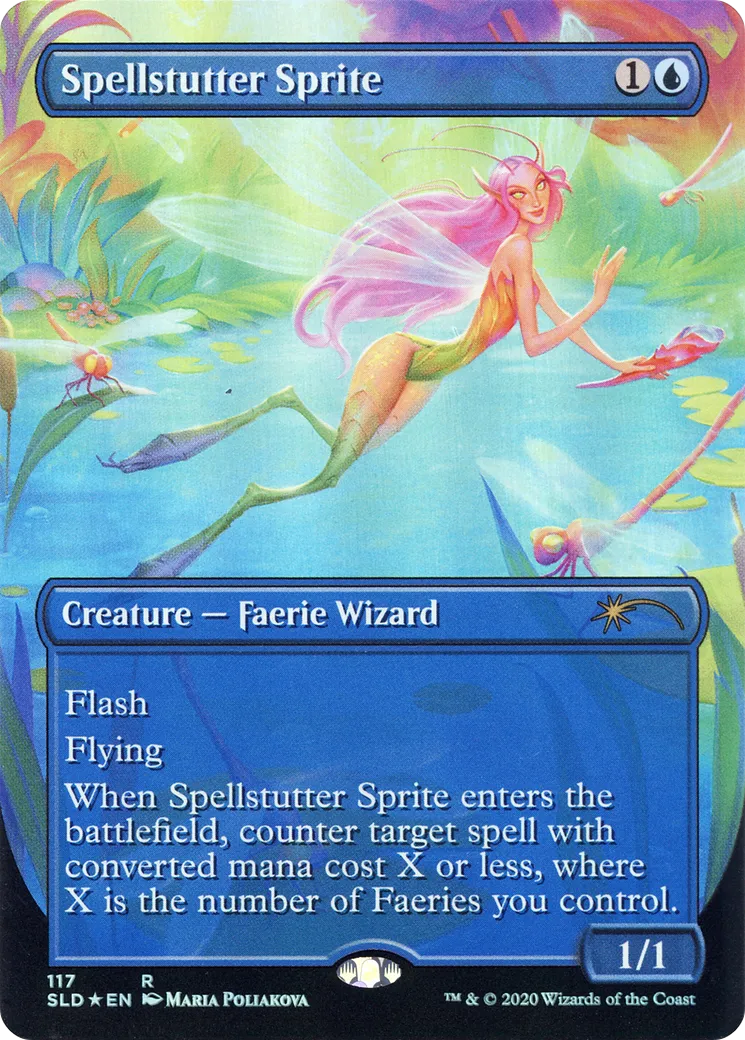 Spellstutter Sprite — Secret Lair Drop — Magic: The Gathering