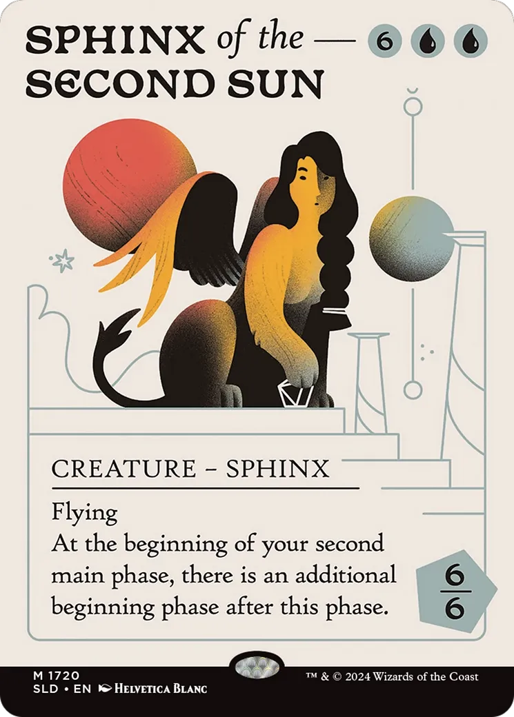 Sphinx of the Second Sun — Secret Lair Drop — Magic: The Gathering