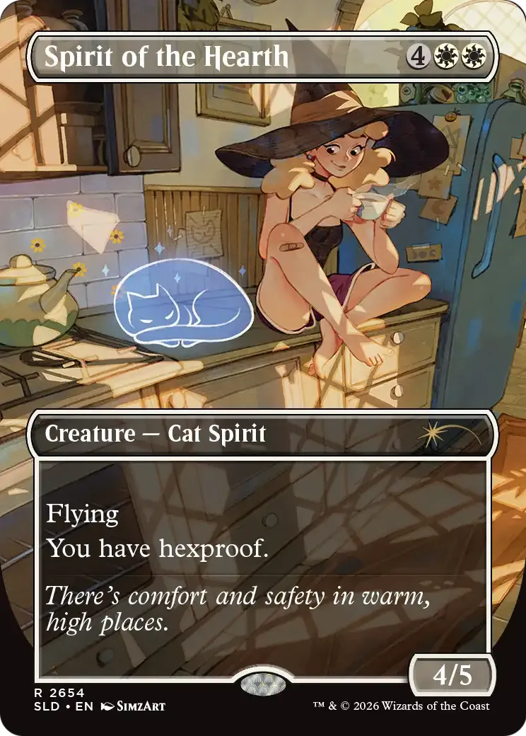 Spirit of the Hearth — Secret Lair Drop — Magic: The Gathering