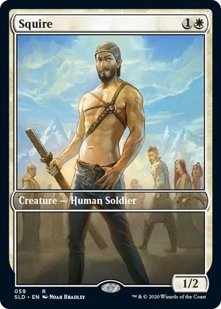Squire — Secret Lair Drop — Magic: The Gathering