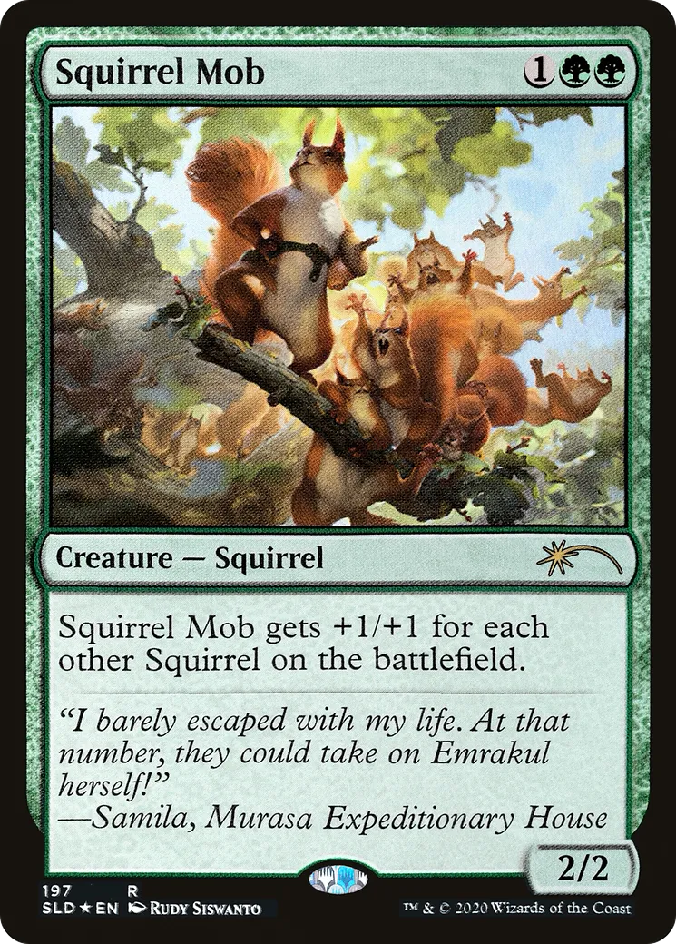 Squirrel Mob — Secret Lair Drop — Magic: The Gathering