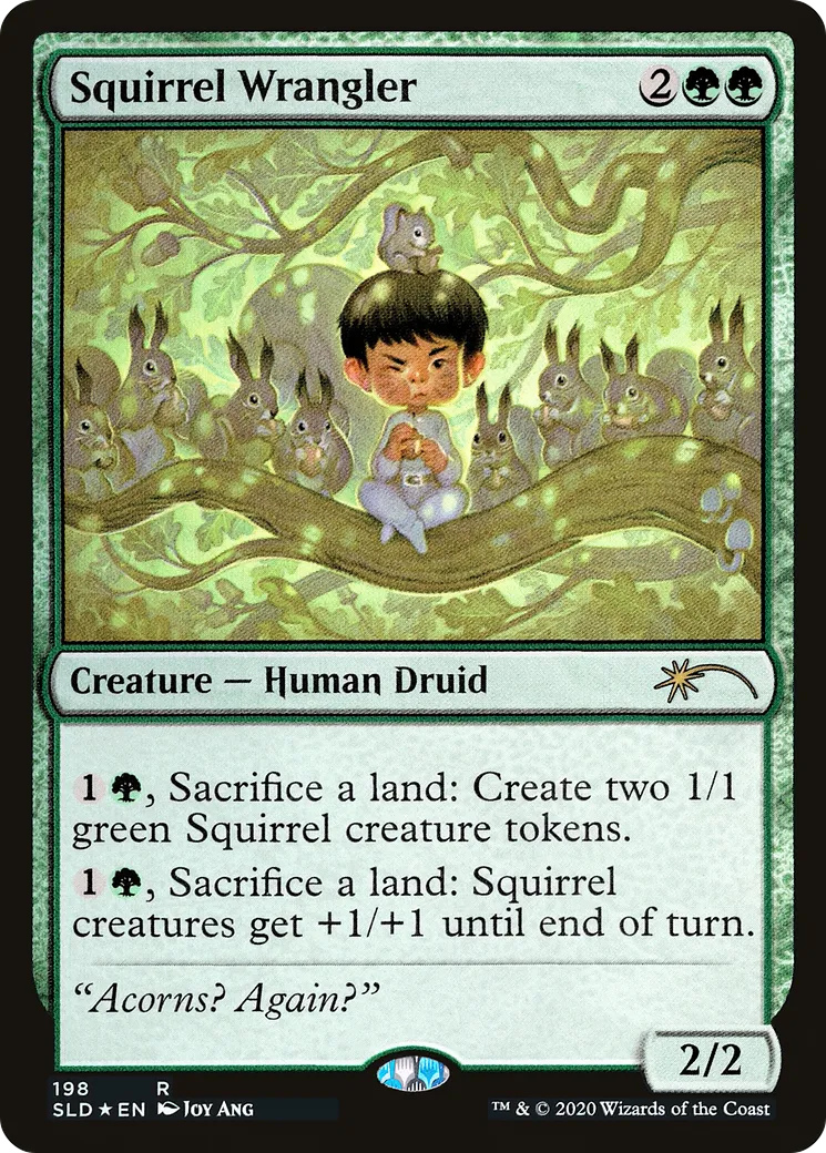 Squirrel Wrangler — Secret Lair Drop — Magic: The Gathering